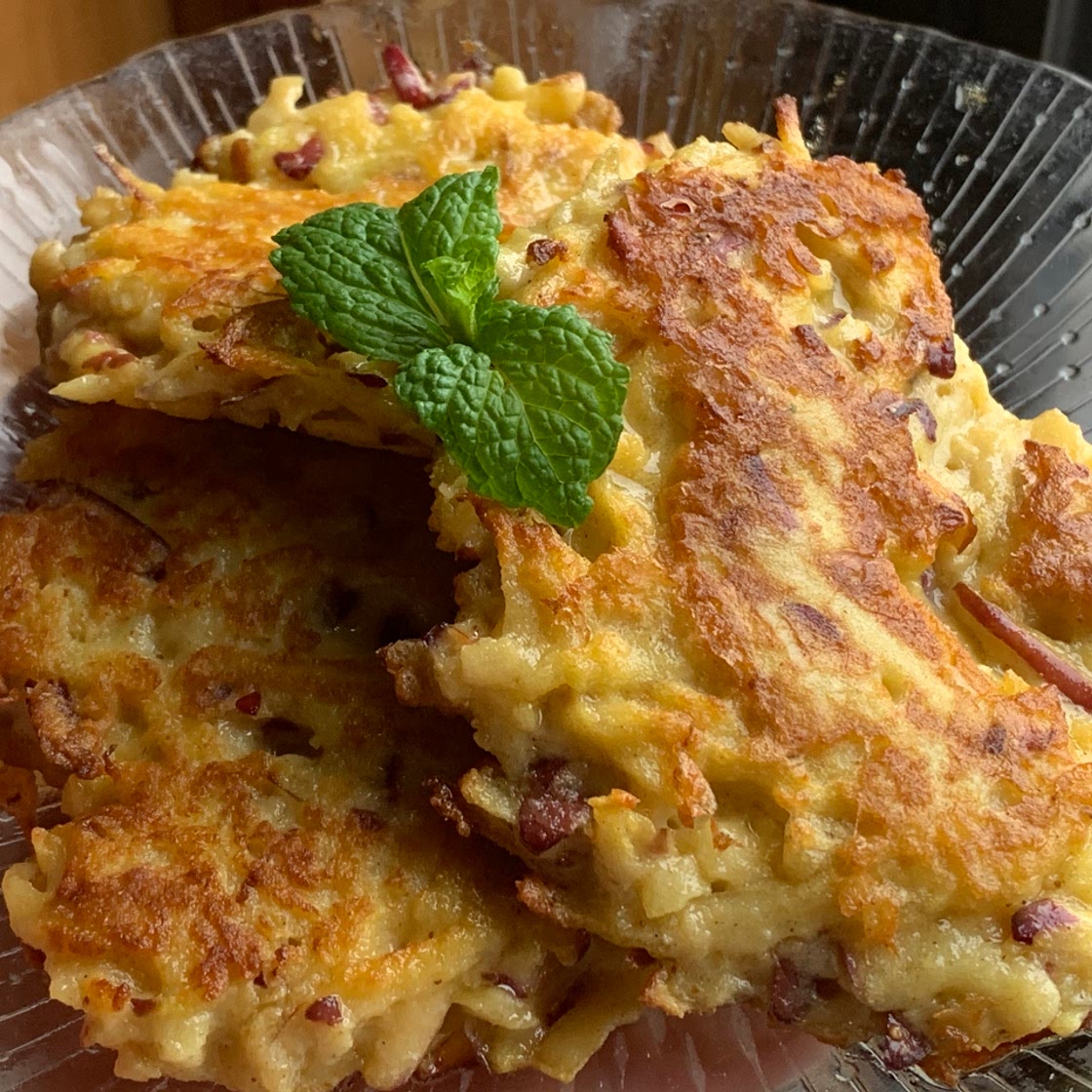 Apple frittata (no sugar added)