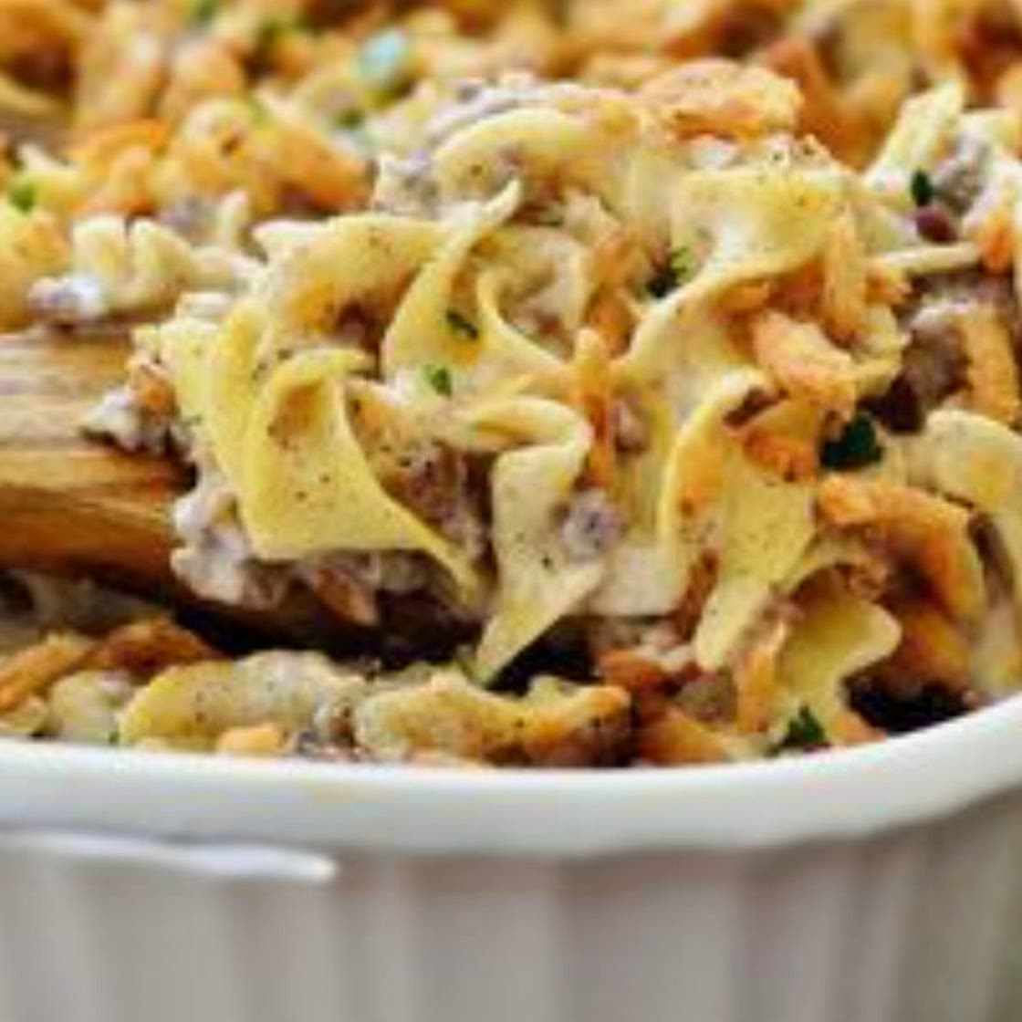 French Onion Beef Casserole