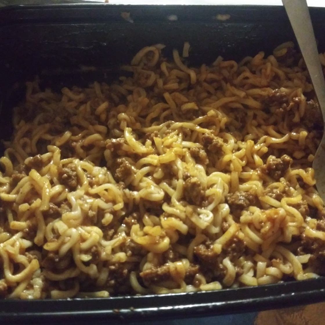 Taco spaghetti by lexi