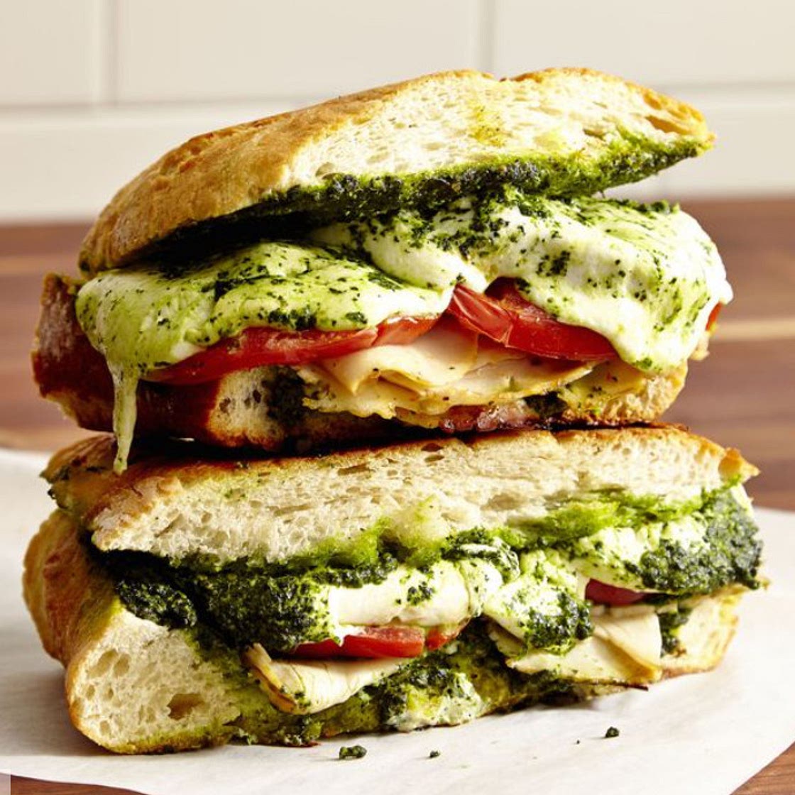 Turkey Pesto Sandwiches