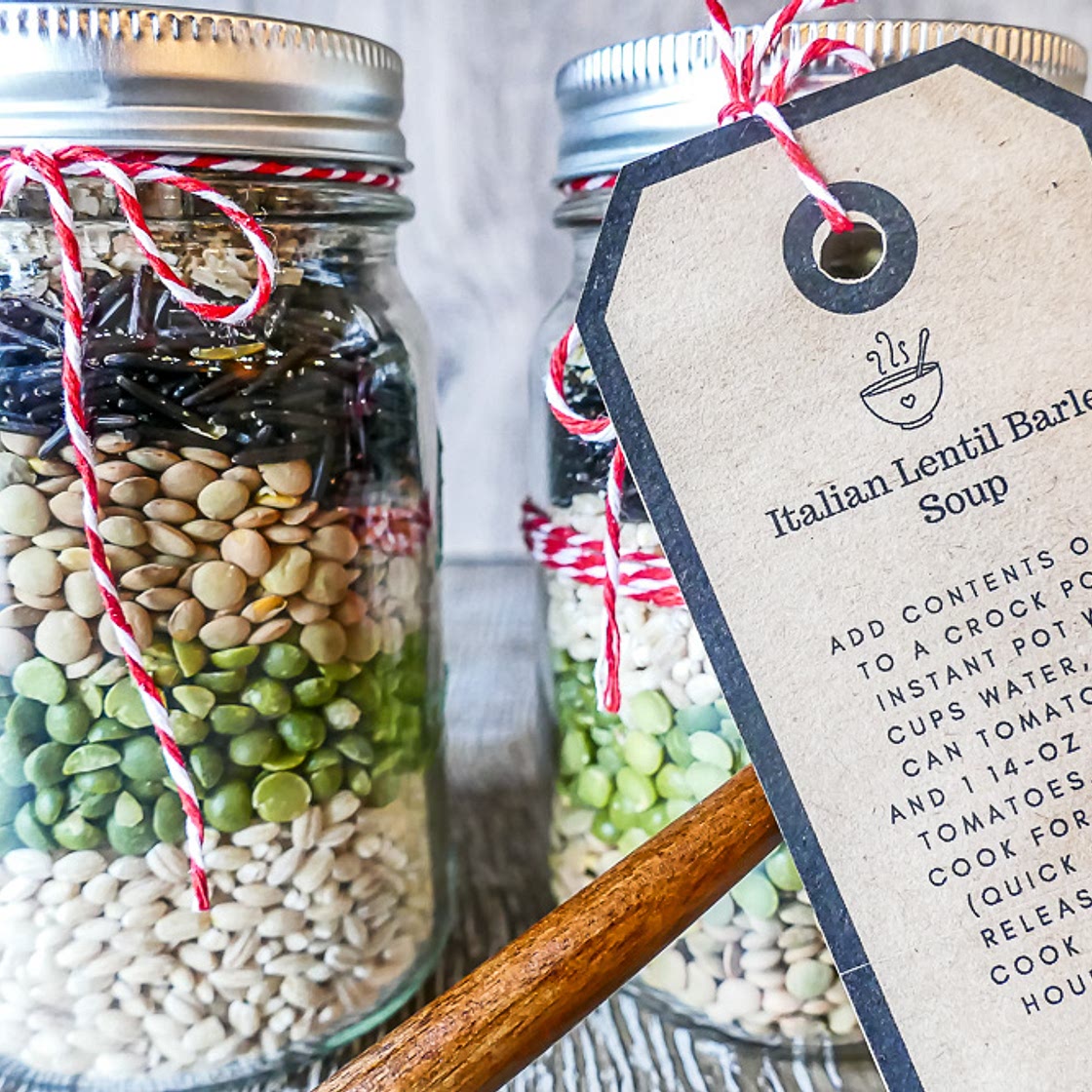 Italian Lentil Soup-in-a-Jar