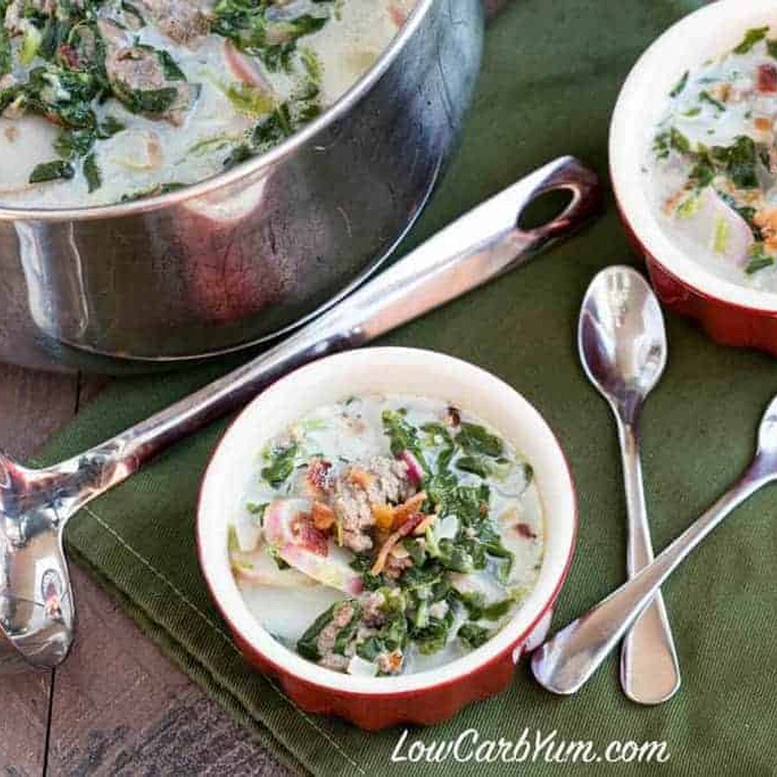 Low Carb Zuppa Toscana Soup
