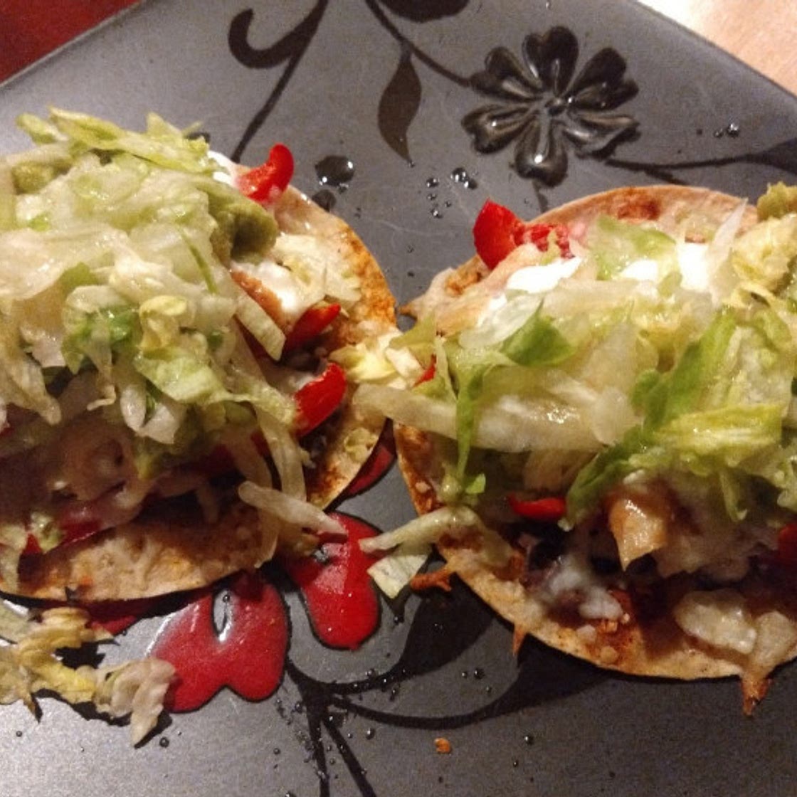 Black Bean Tostadas