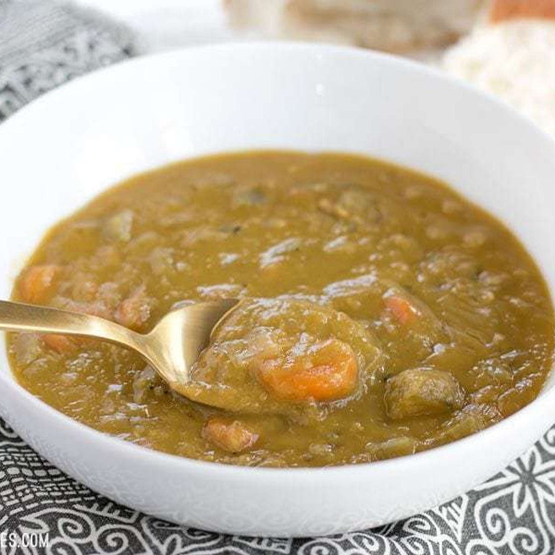 Pressure Cooker Split Pea Soup