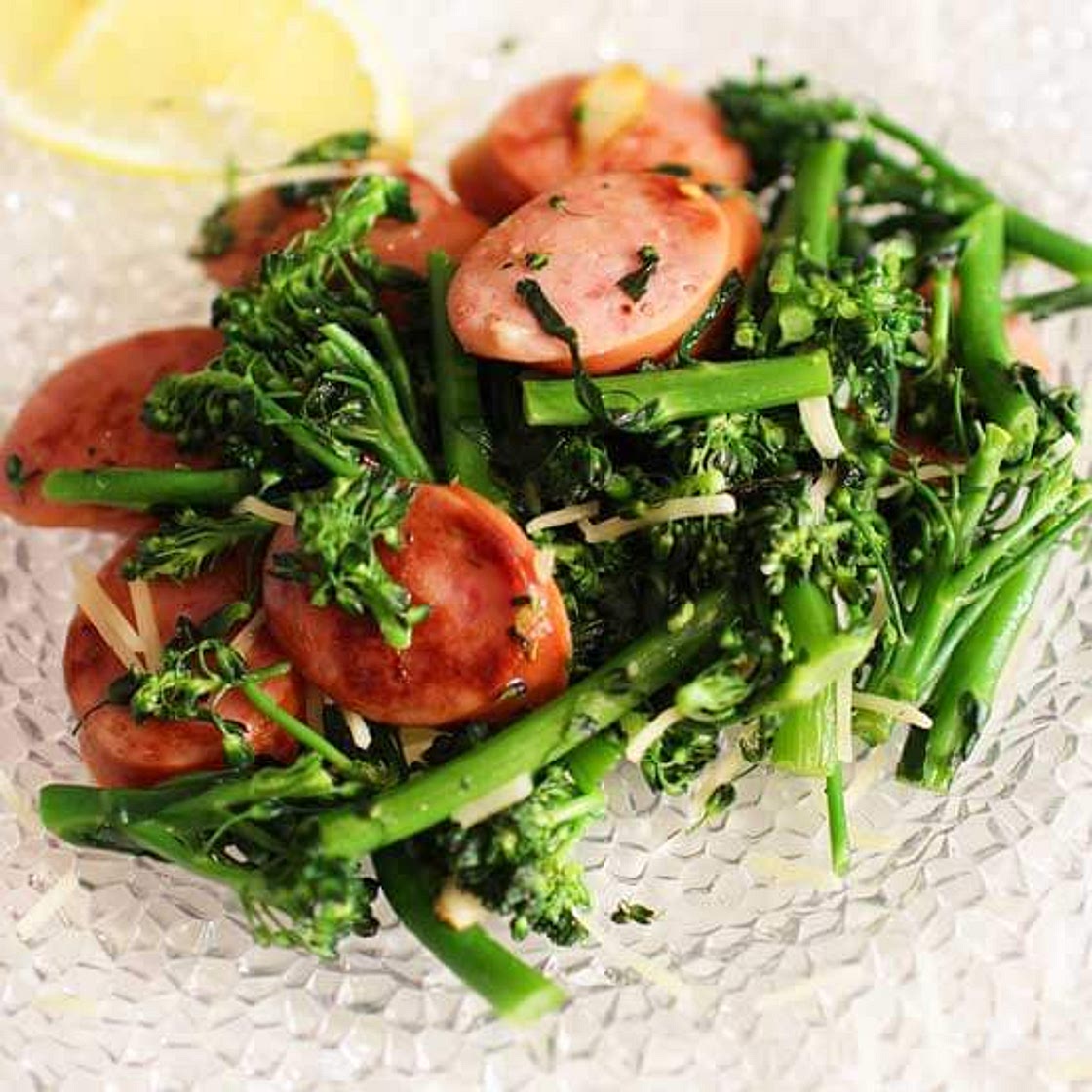 Broccolini With Sausage