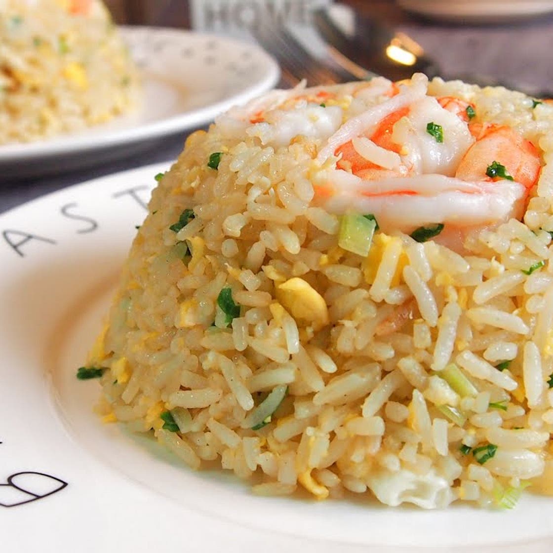 Garlic Fried Rice 蒜蓉炒饭 Japanese Style Fried Rice