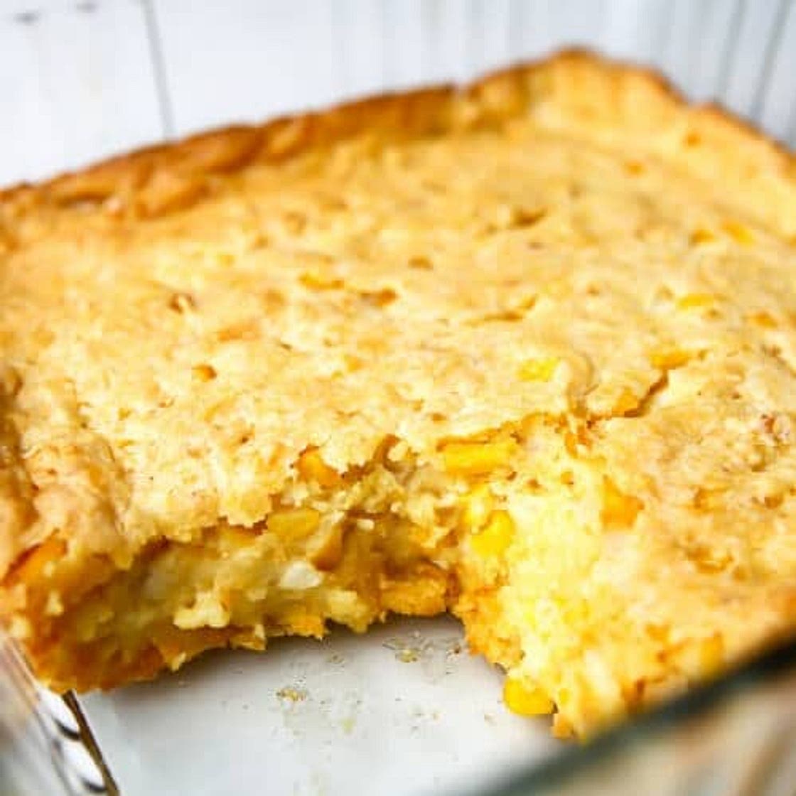 Vegan Corn Bread Casserole
