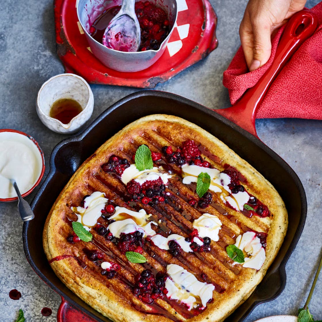Griddle Pan Waffles - Avant-Garde Vegan
