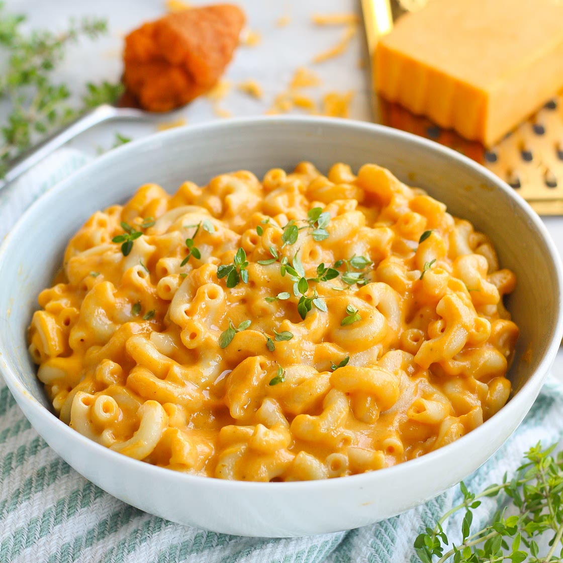 Brown Butter Pumpkin Mac & Cheese