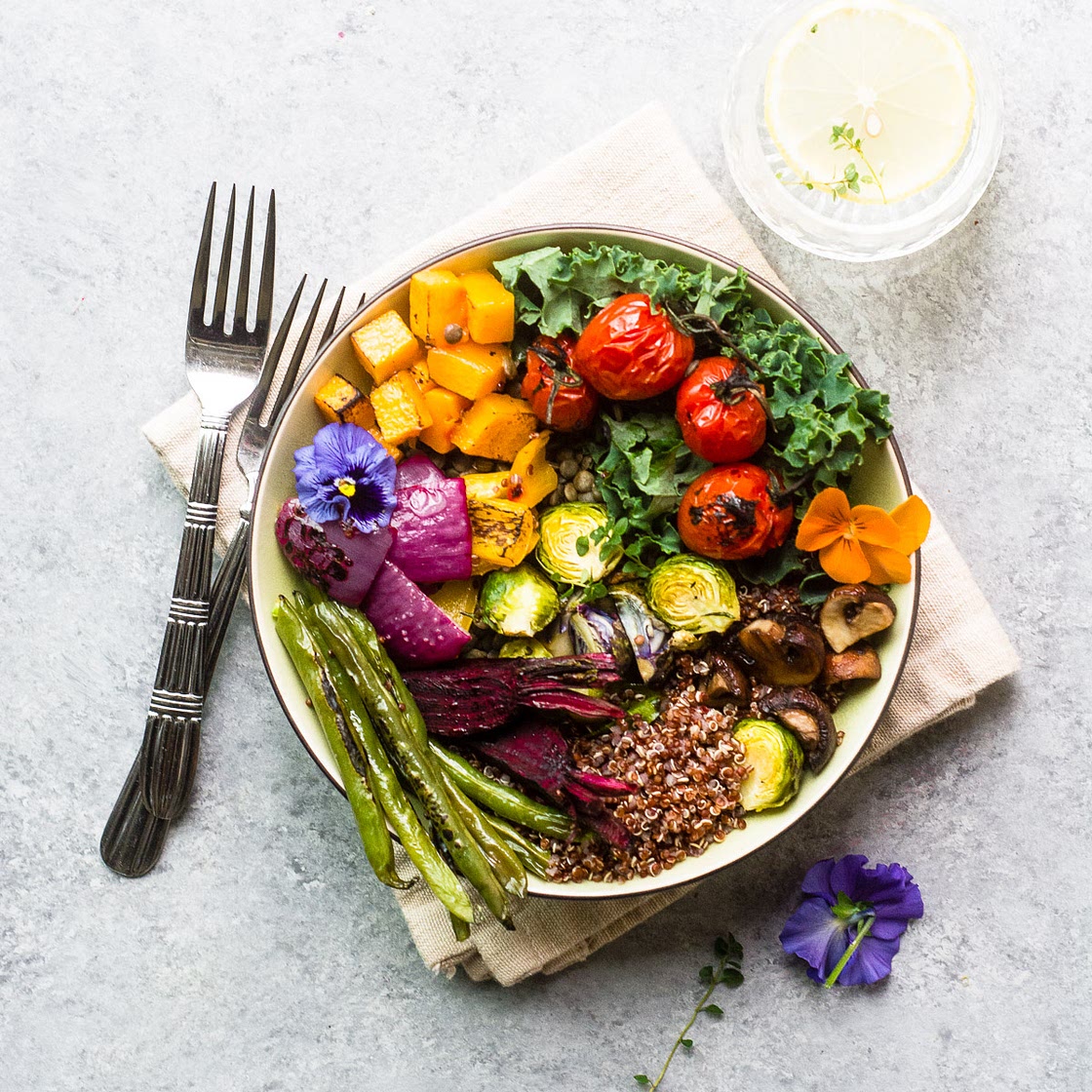 Roasted Veggie Winter Bliss Bowl and 15 other blissful recipes
