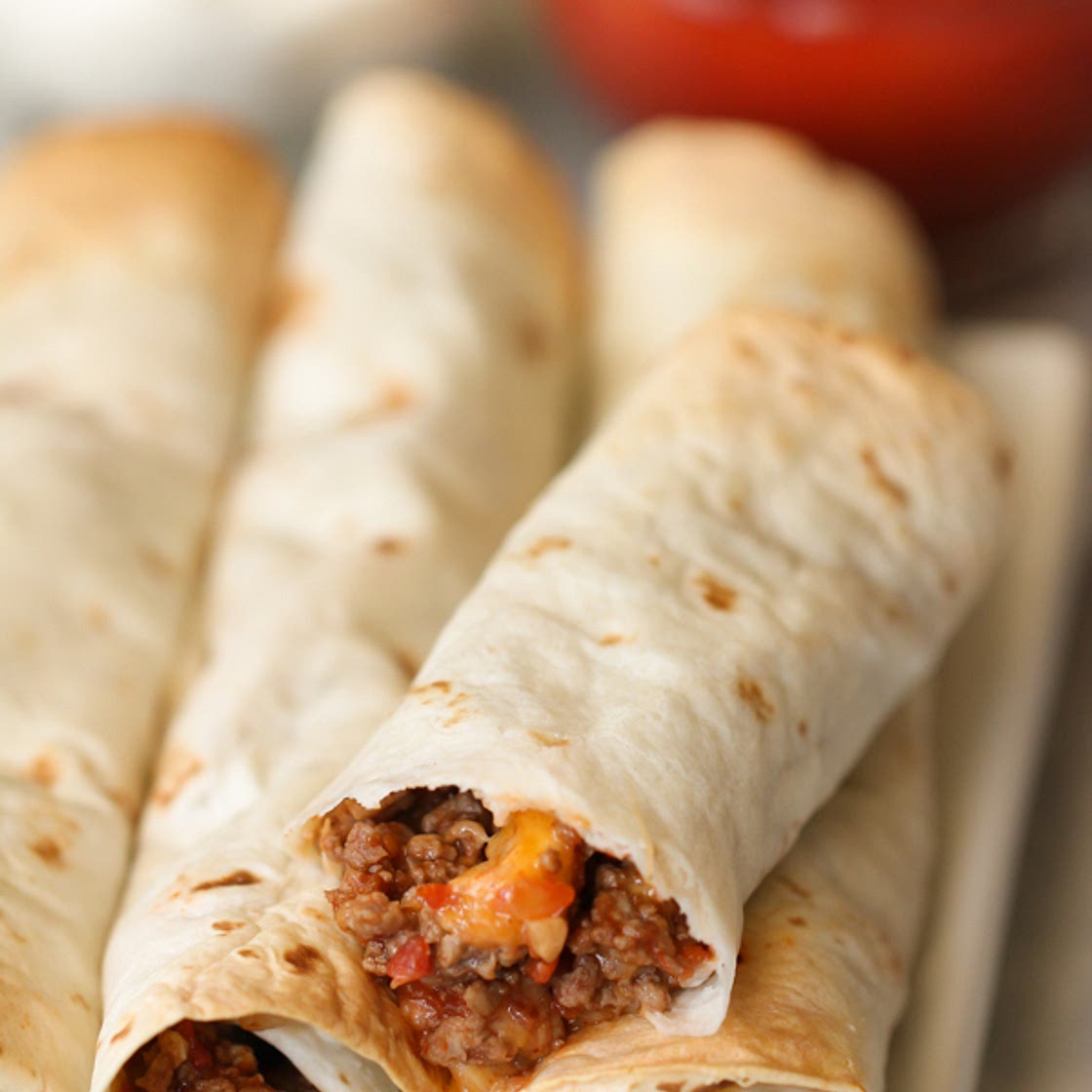 Baked Beef Taquitos Recipe(FREEZER MEAL)