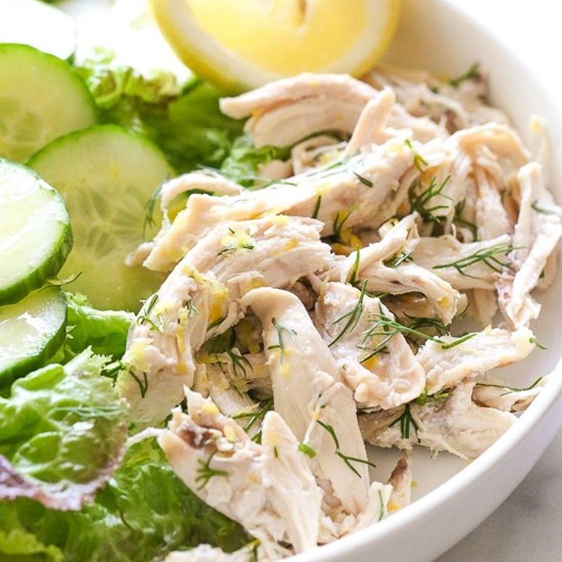 Chicken Salad with Lemon and Dill