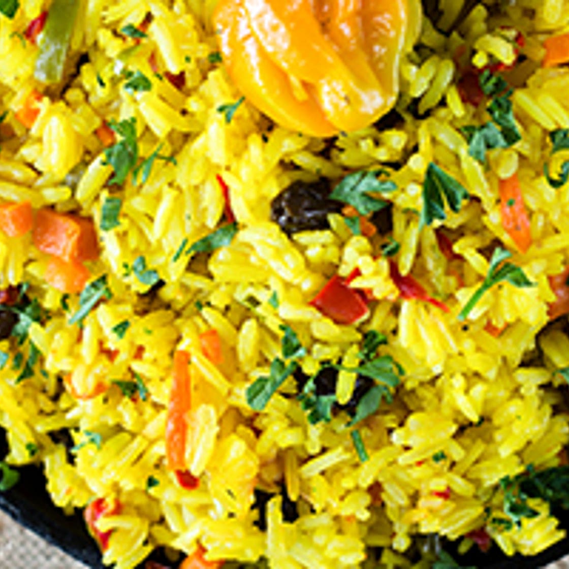 Yellow Saffron Rice