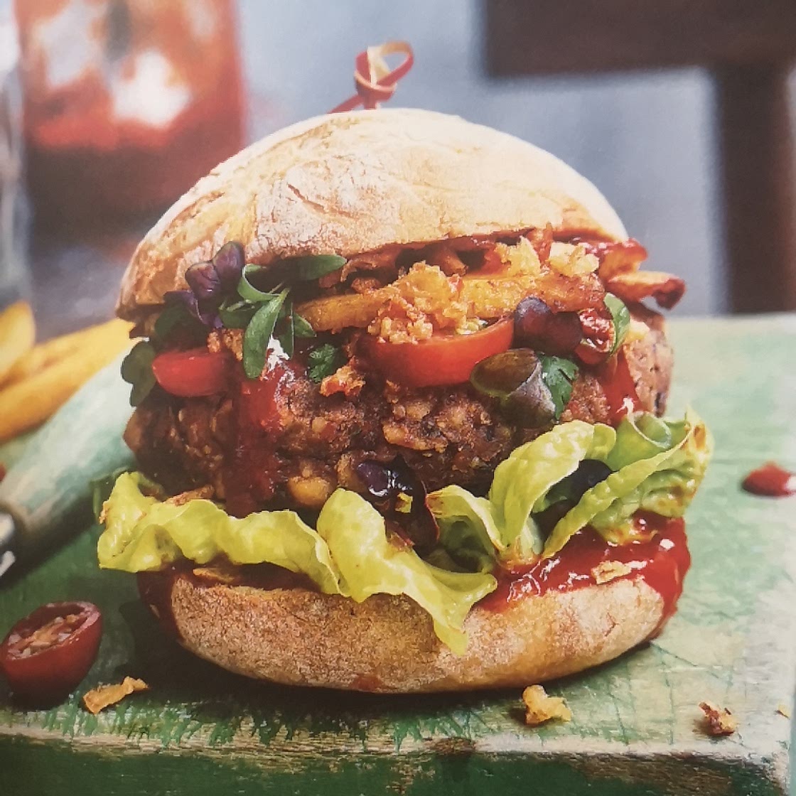 BBQ Black Bean Burger