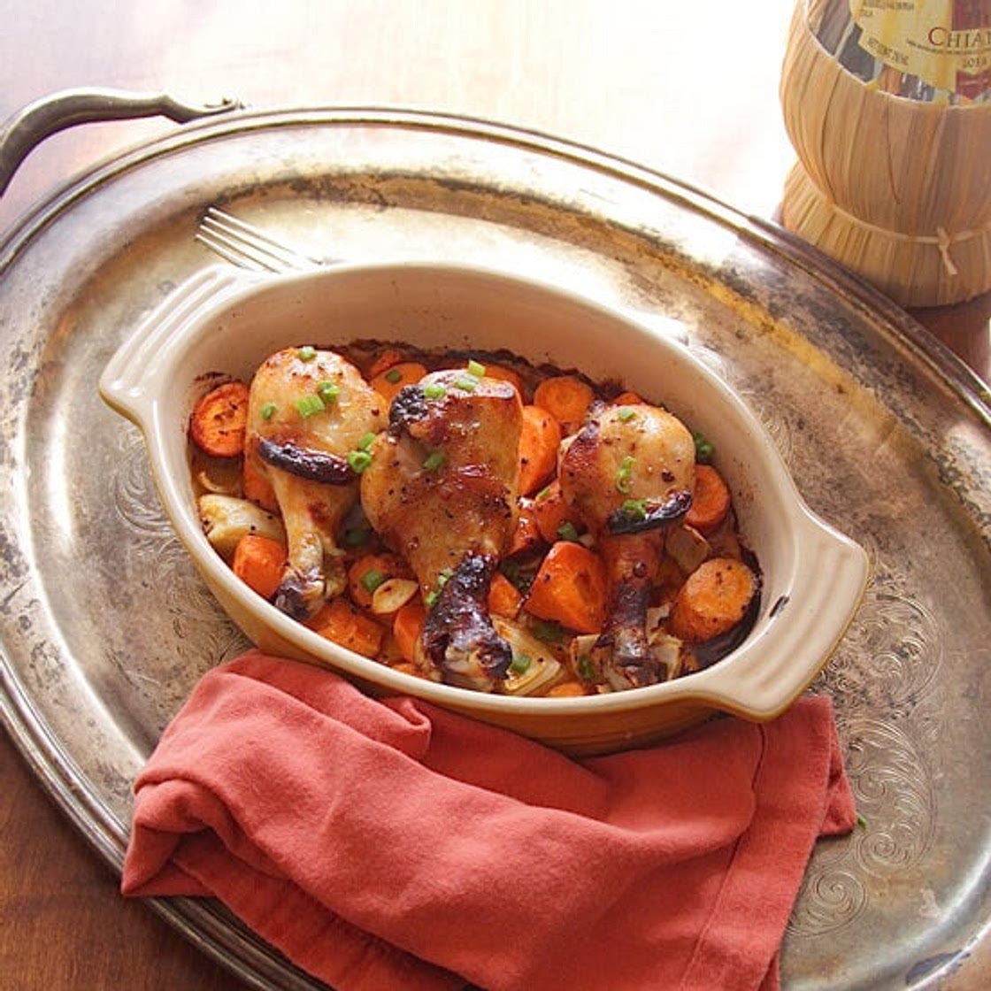 Oven Roasted BBQ Chicken Legs