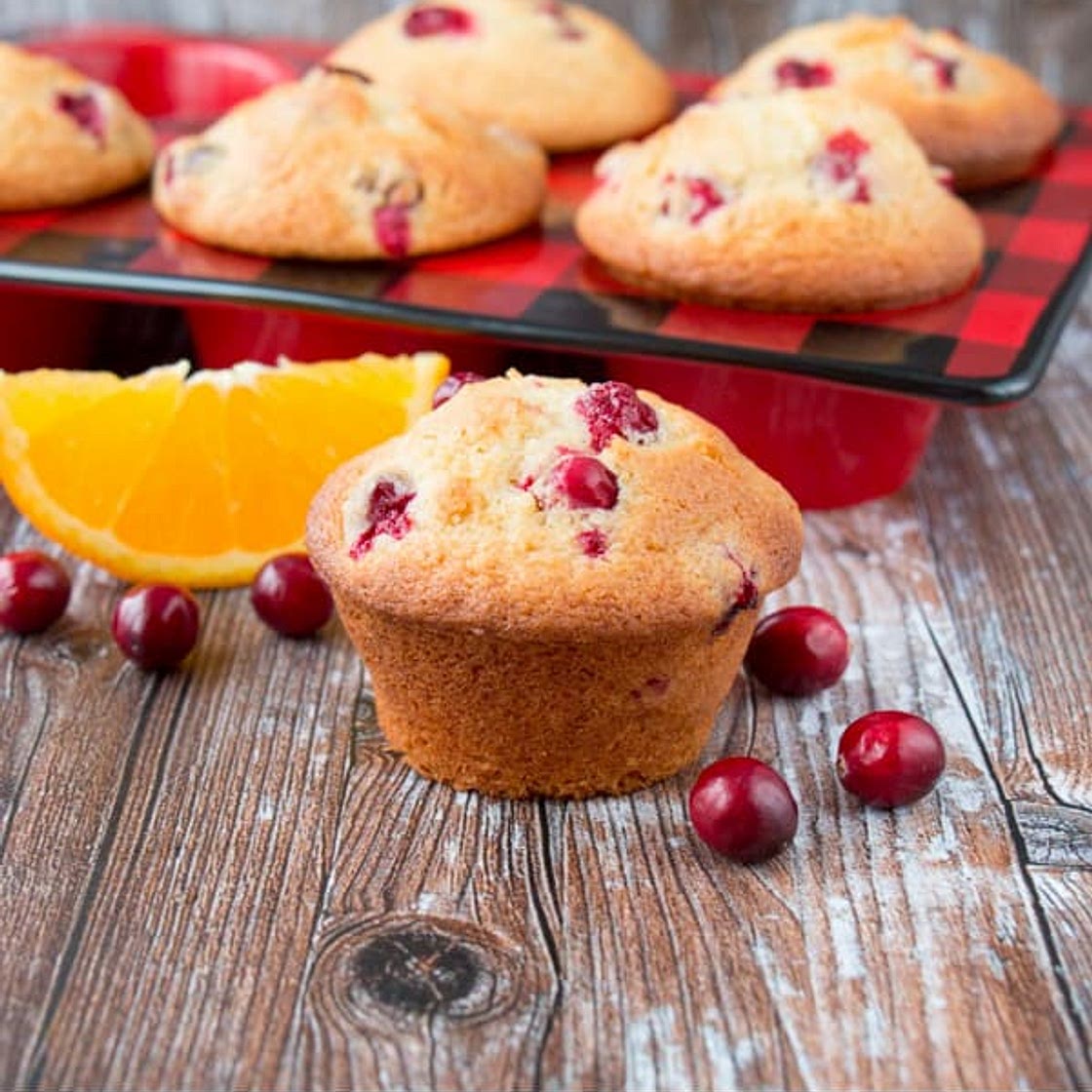BEST Cranberry Orange Muffins