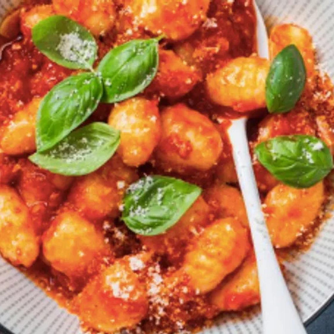 gnocchis à la sauce tomate gratinés