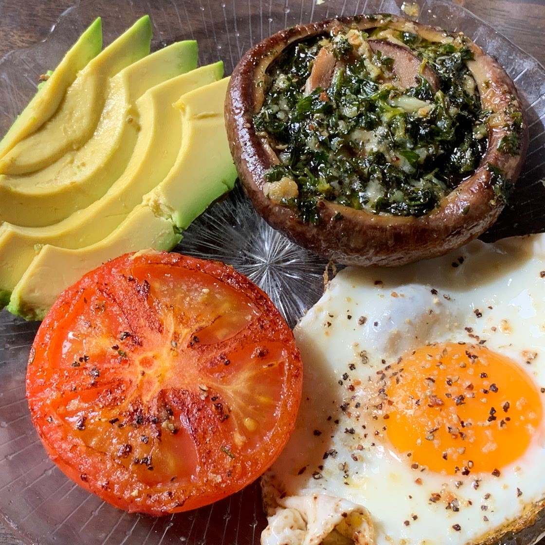 Sunday brunch (low salt low carb)