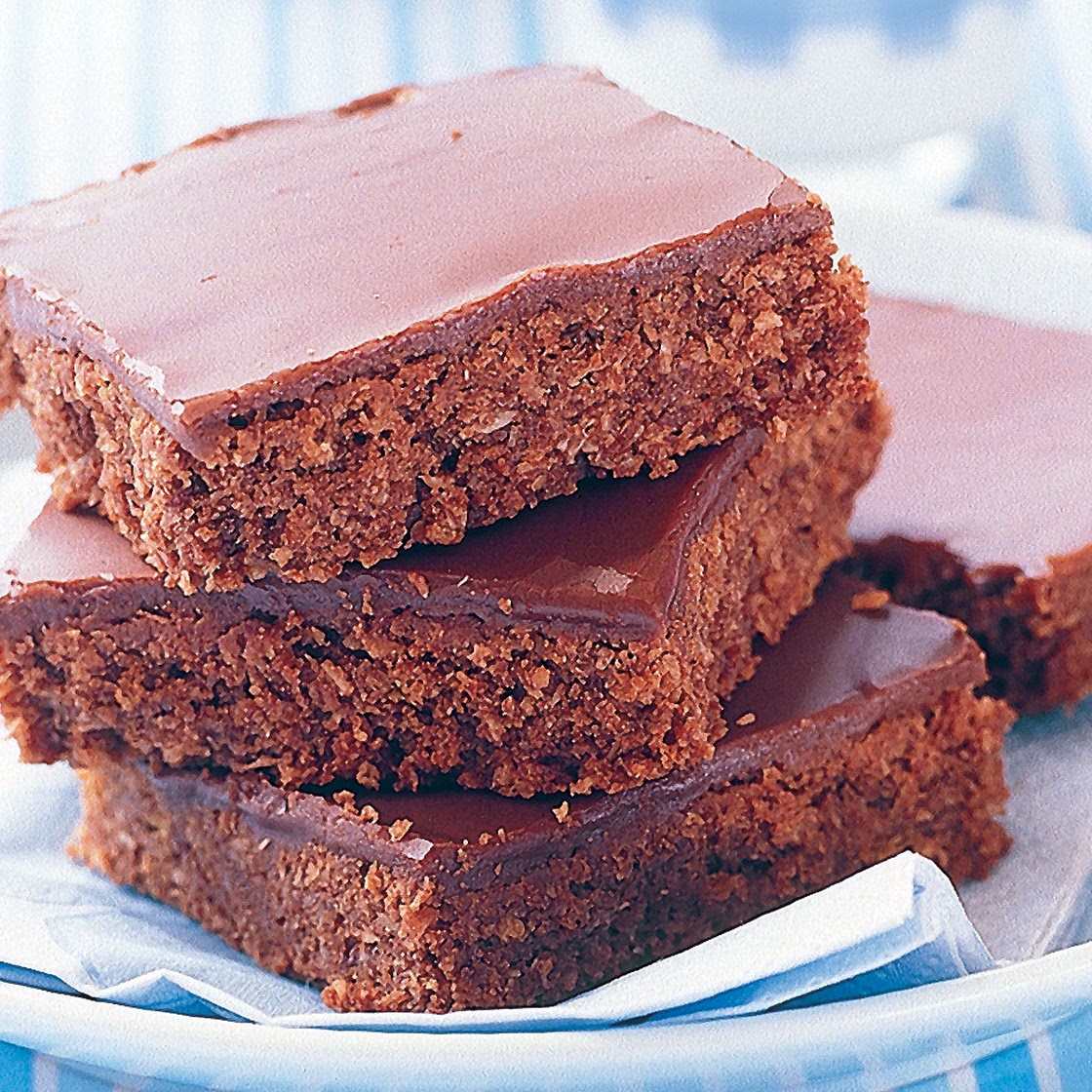 Chocolate and coconut Weet-Bix slice recipe