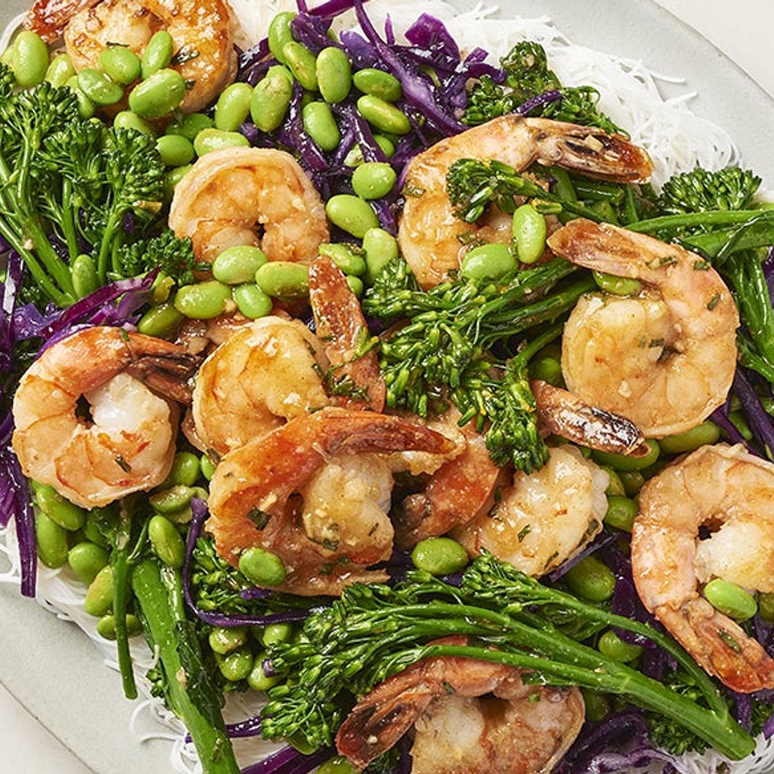 Sweet Garlic Shrimp Stir-Fry