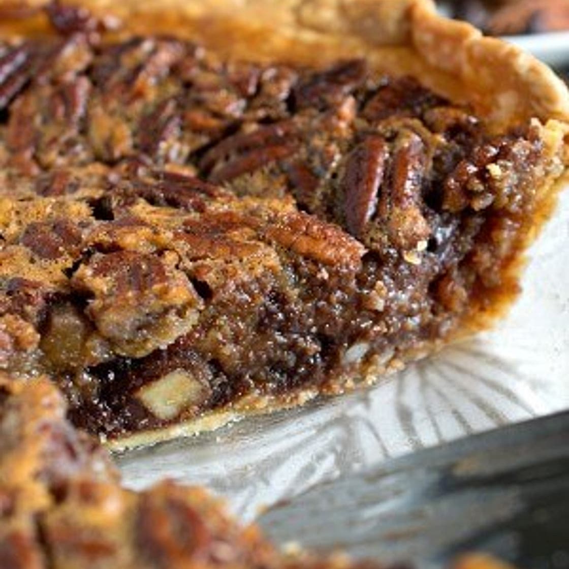 Chocolate Bourbon Pecan Pie