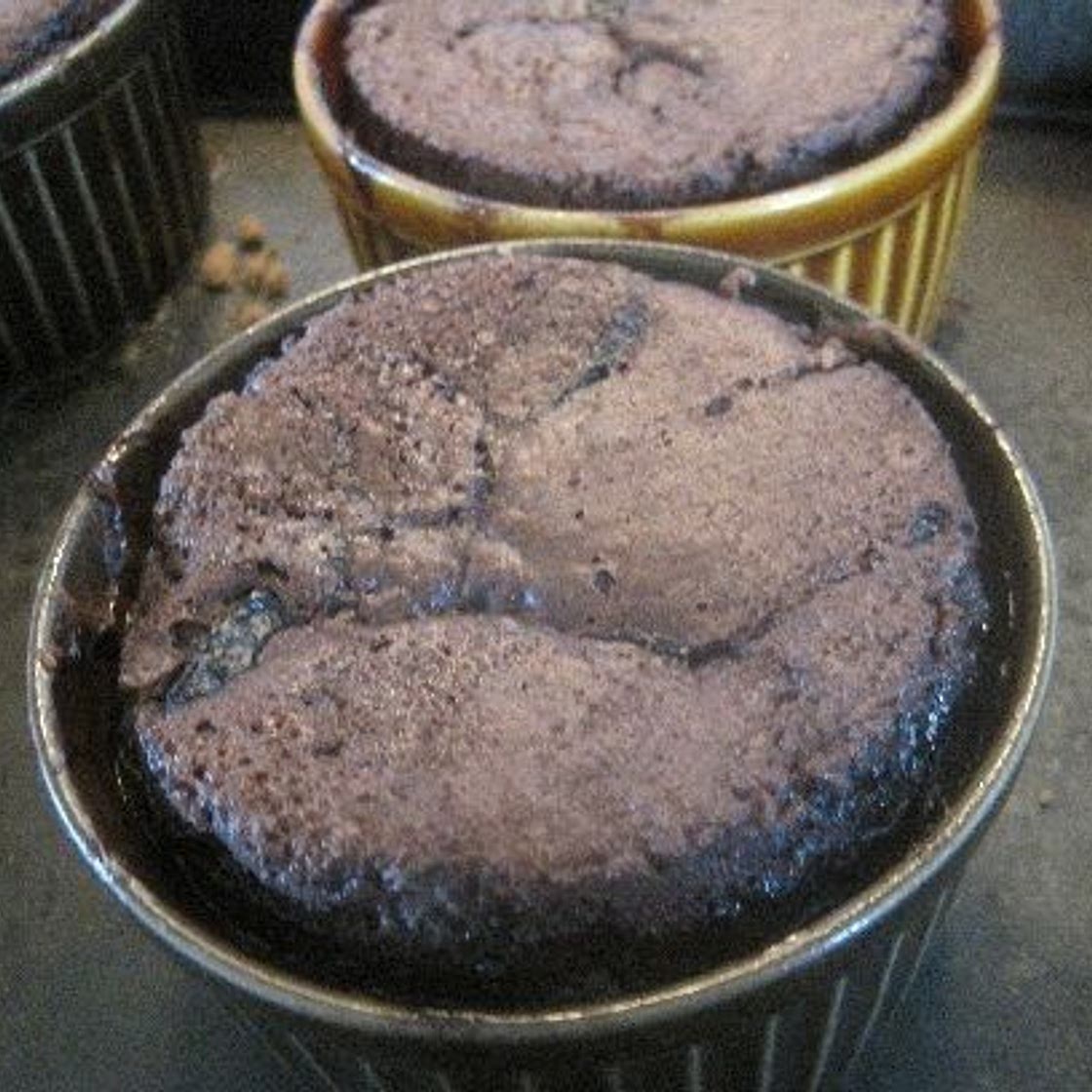Individual Self-Saucing Chocolate Puddings recipe