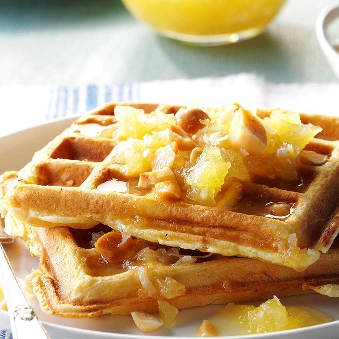 Hawaiian Waffles