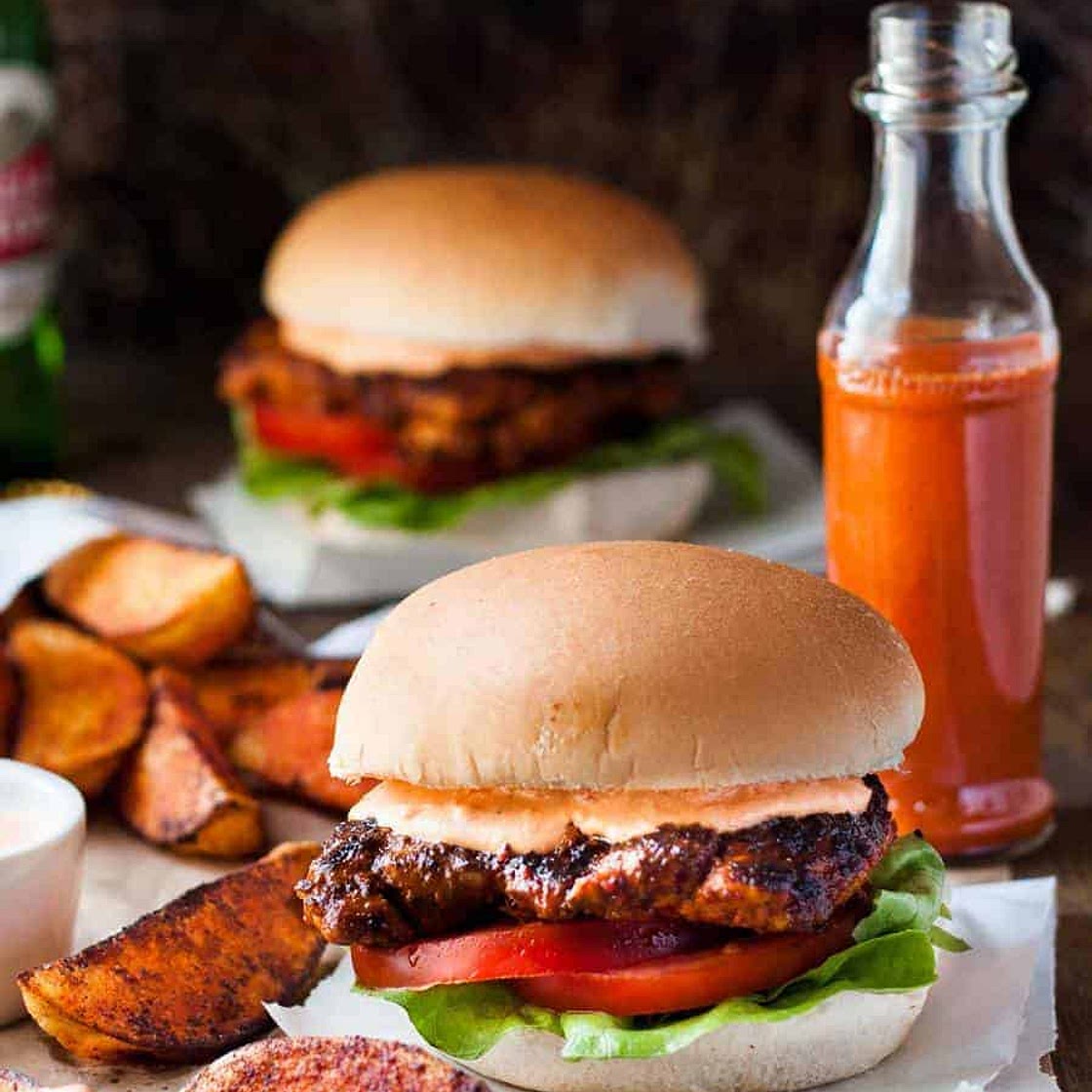 Nando's Portuguese Chicken Burgers