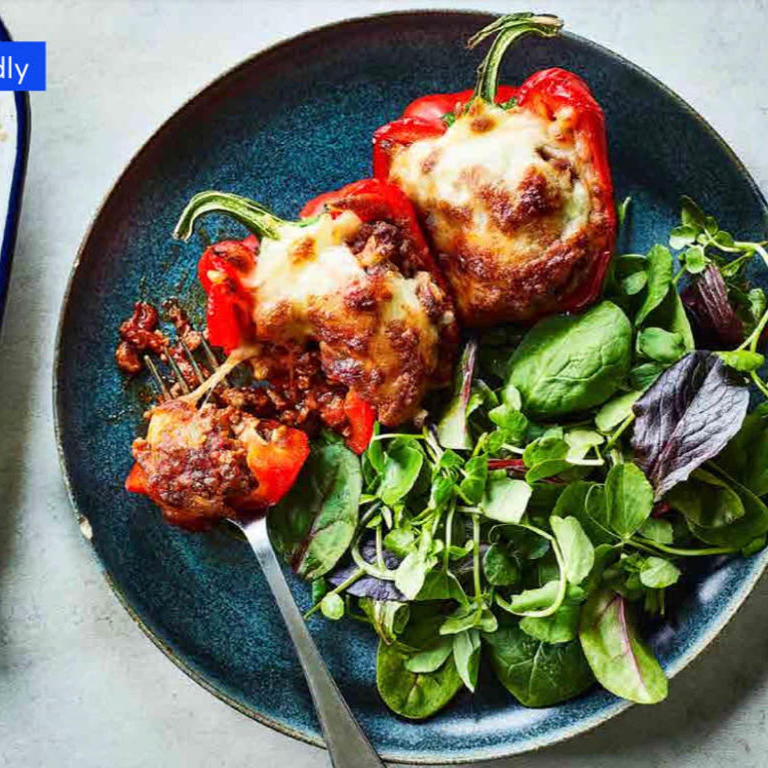 Turkey stuffed peppers