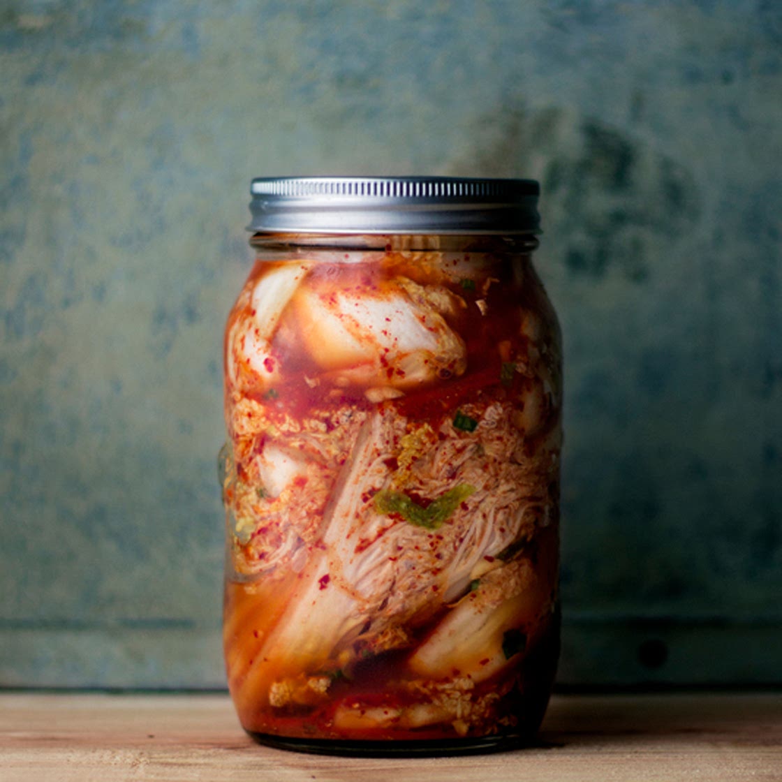 Kimchi facile en conserve