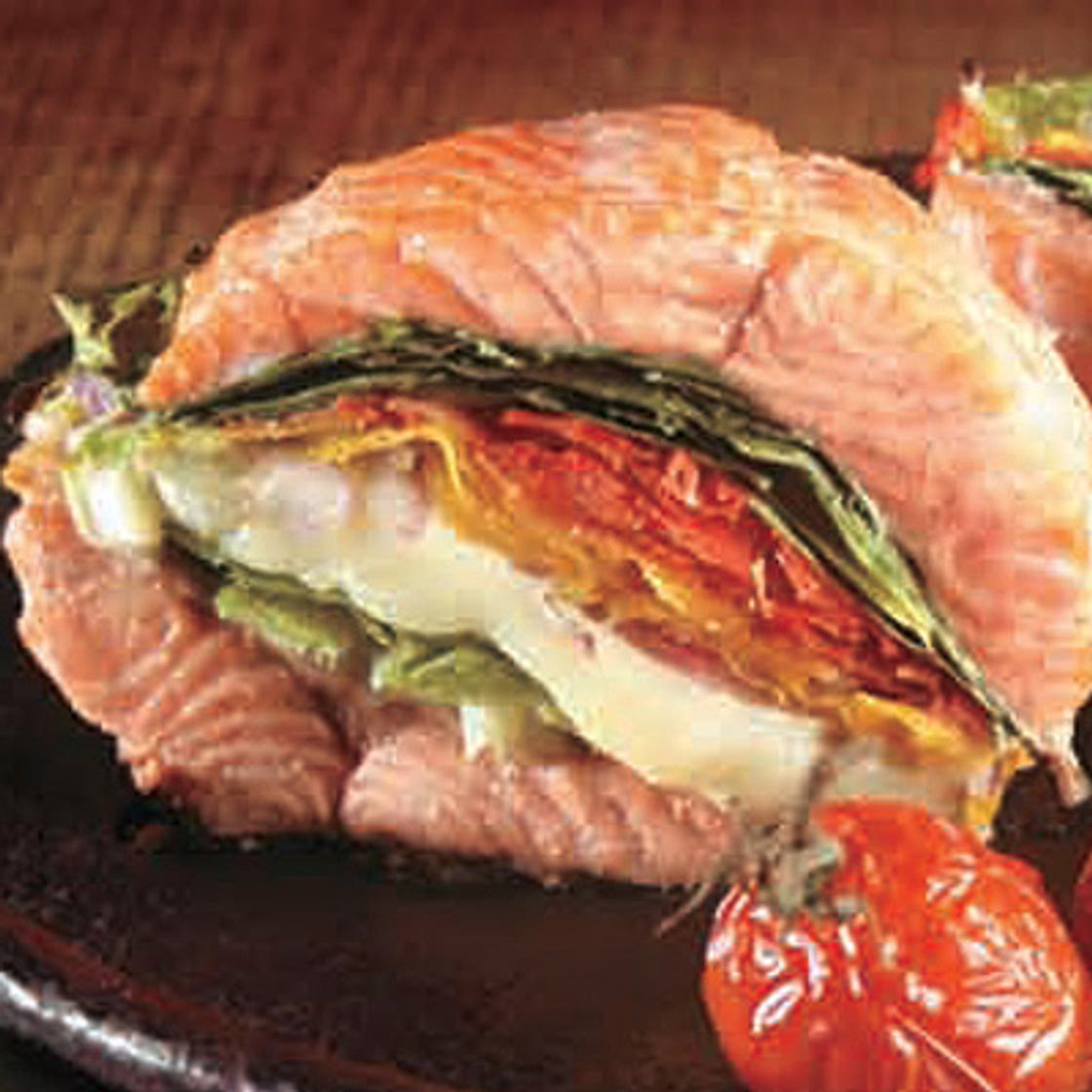 Tournedos de truite farcis