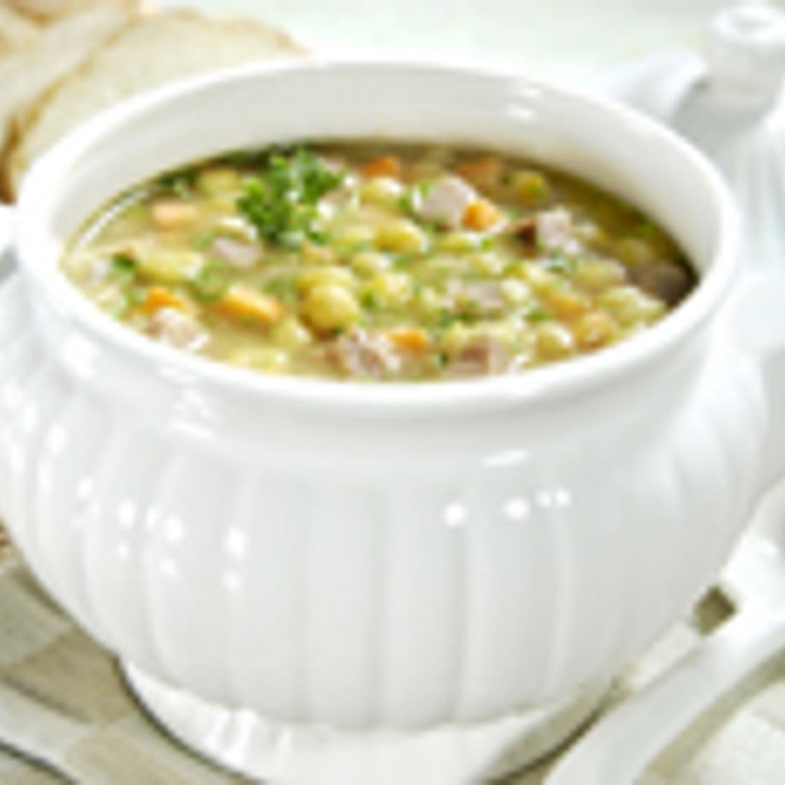 Soupe aux pois authentique