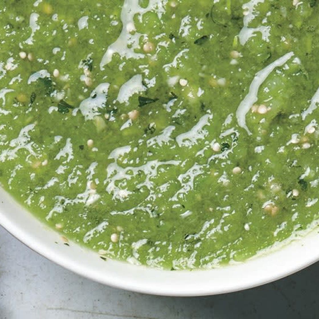 Spicy Tomatillo Salsa