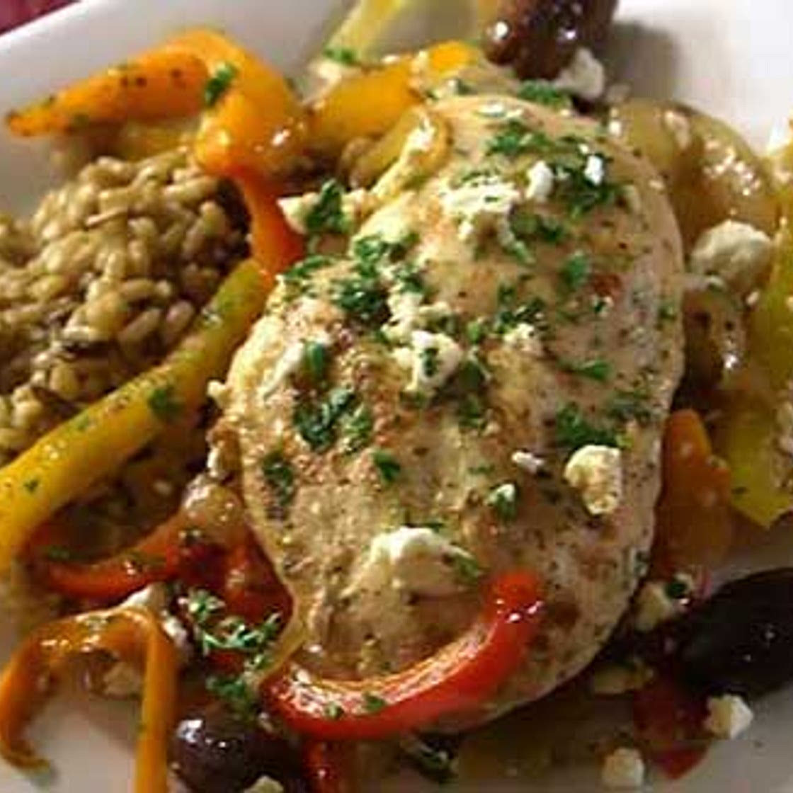 Mediterranean Garlic Chicken Recipe Video