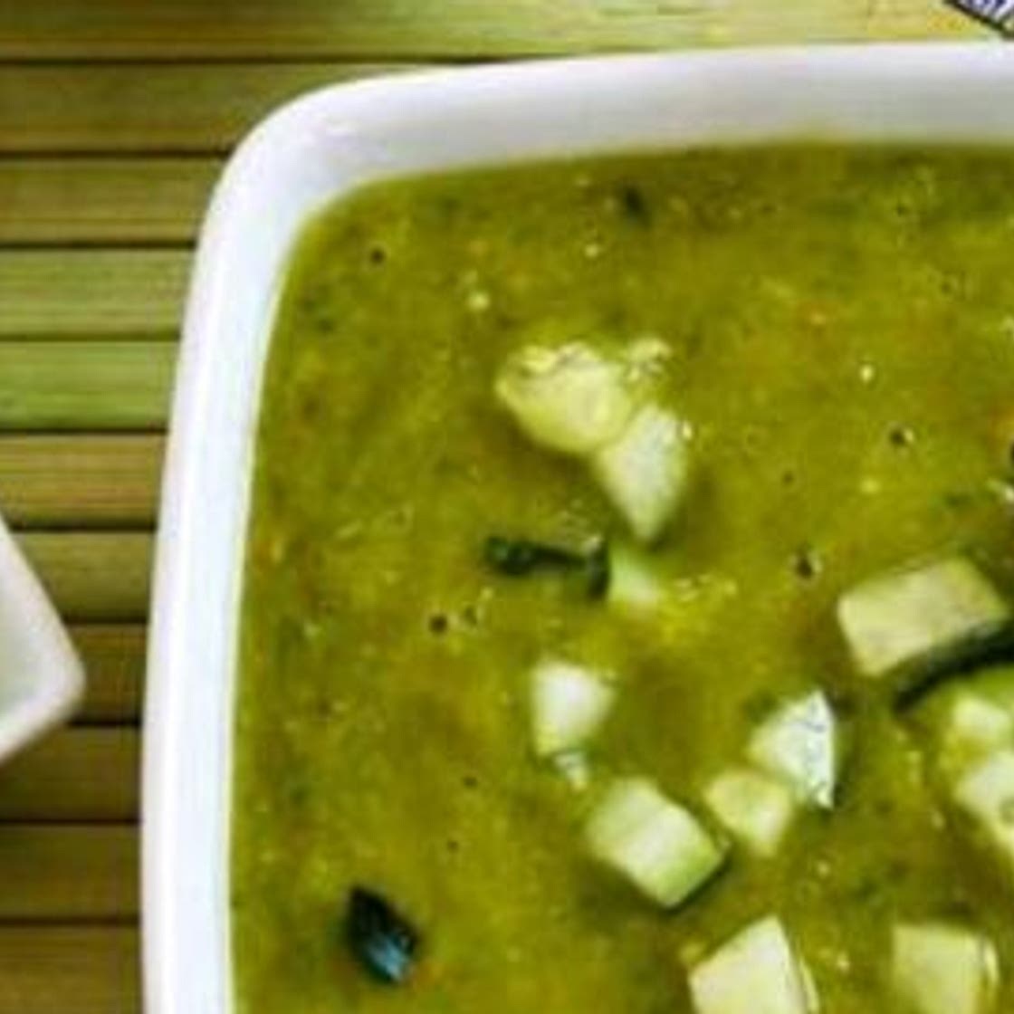 Green Tomato Gazpacho