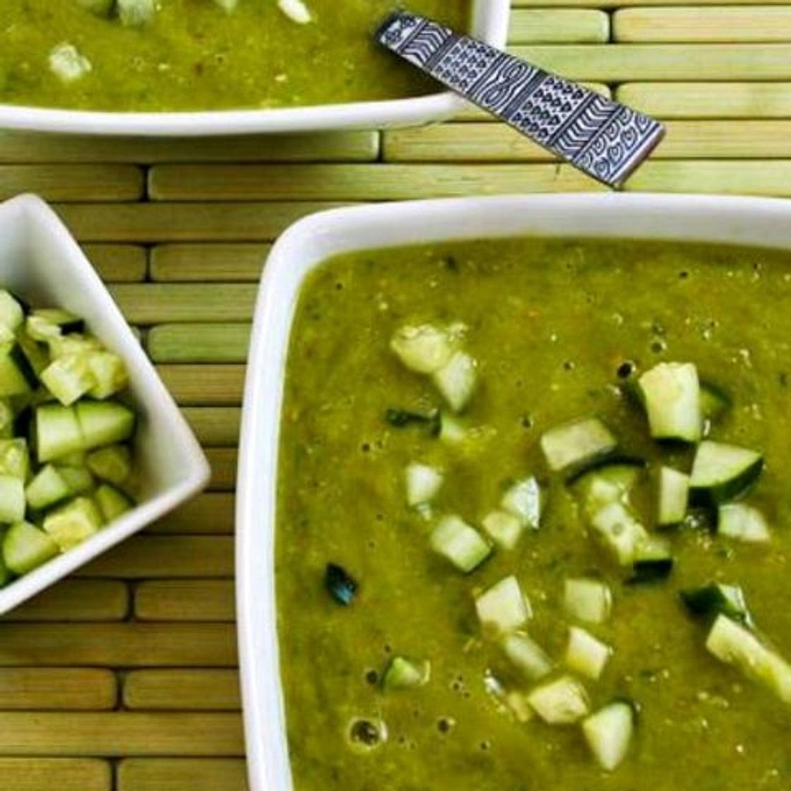 Green Tomato Gazpacho