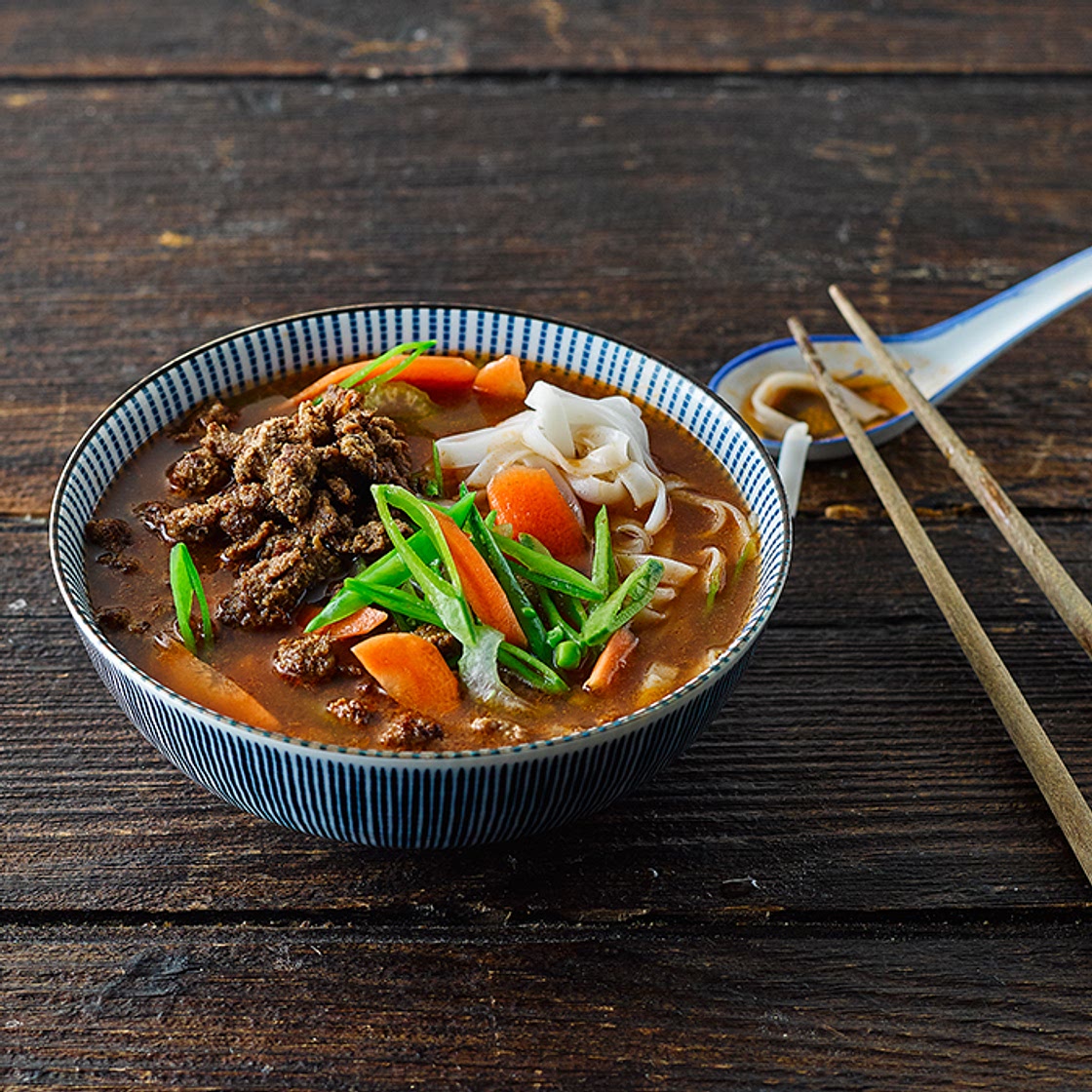 Thai Beef & Brothy Noodles