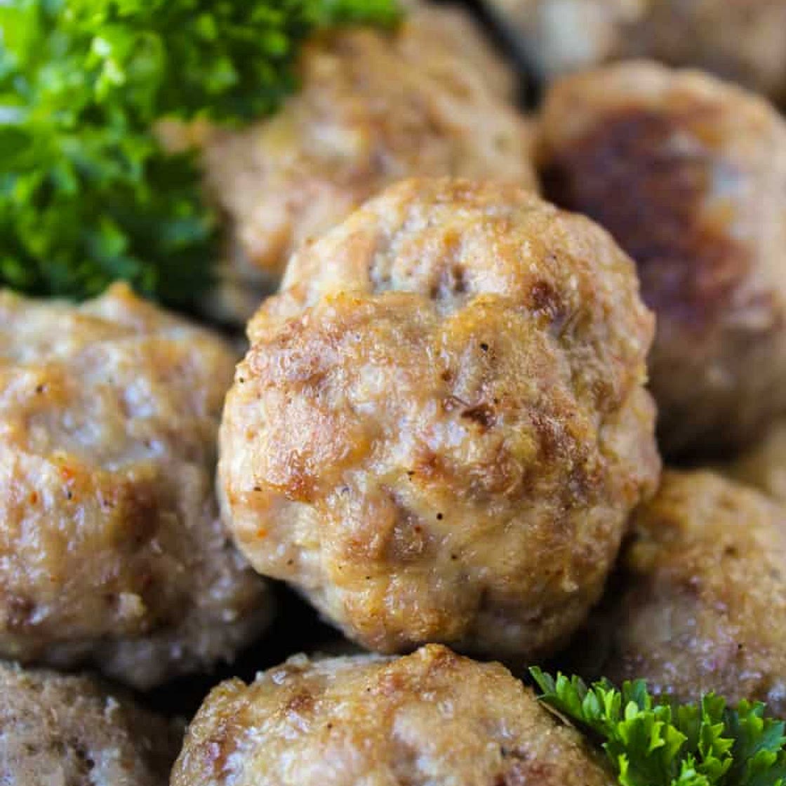 Easy Baked Meatballs