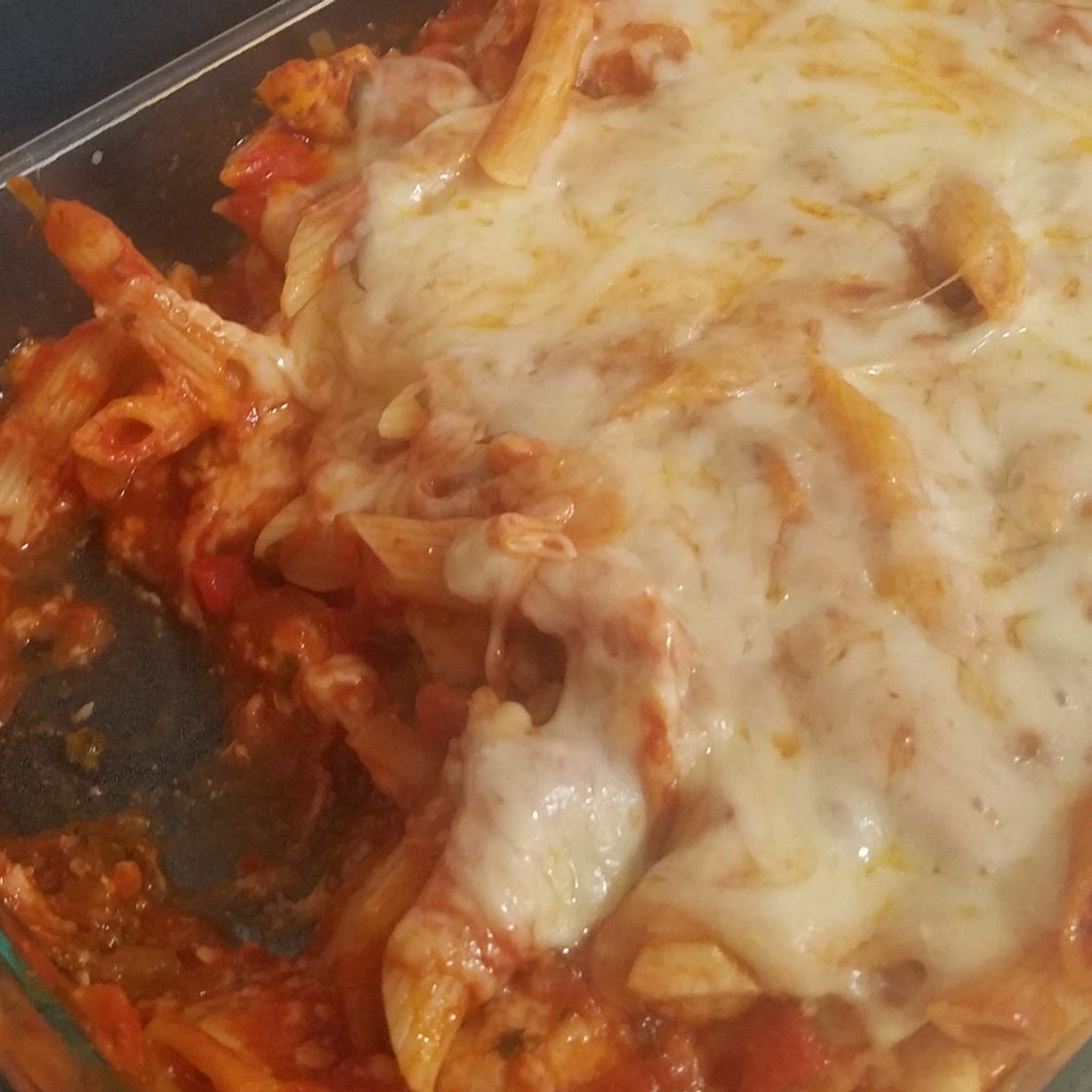 Beef Penne Pasta Casserole