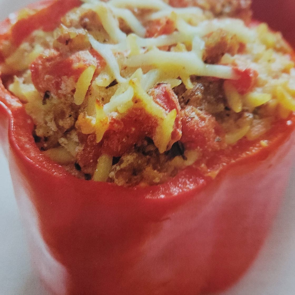 Italian Sausage stuffed Peppers