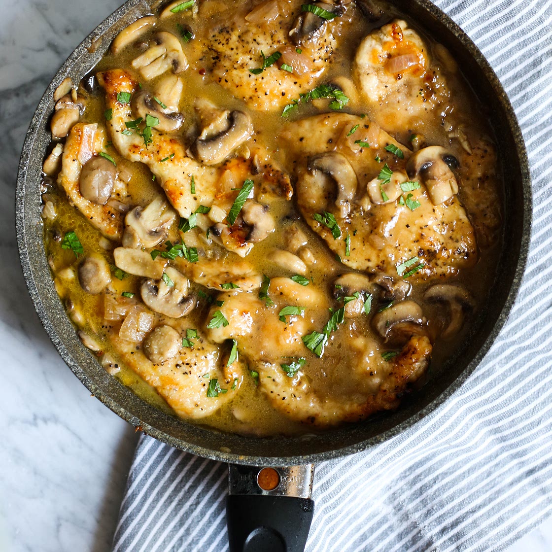 Whole30 Chicken Marsala
