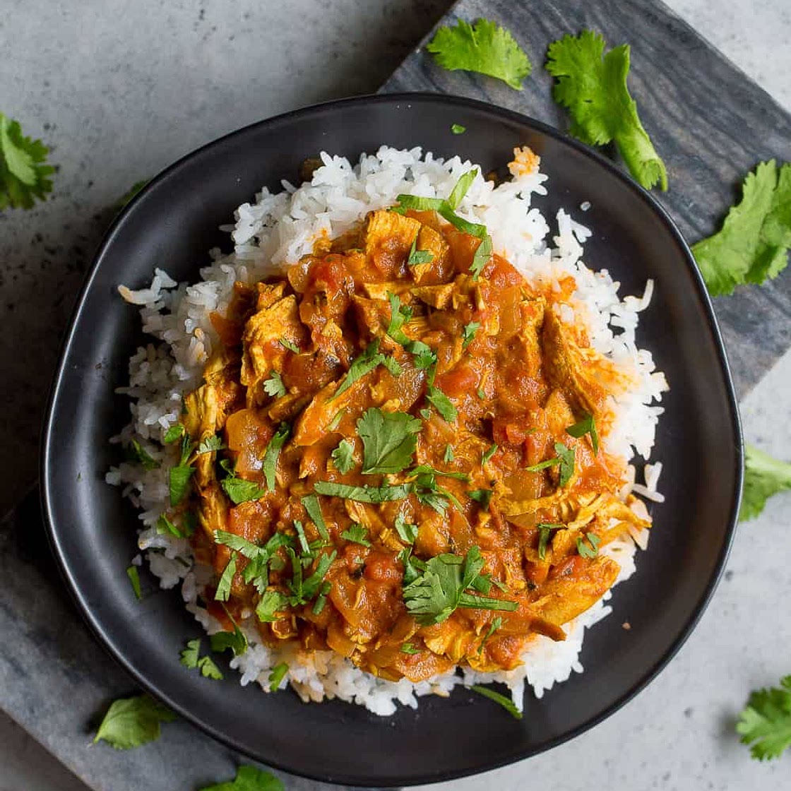 Slow Cooker (or Instant Pot) Chicken Tikka Masala