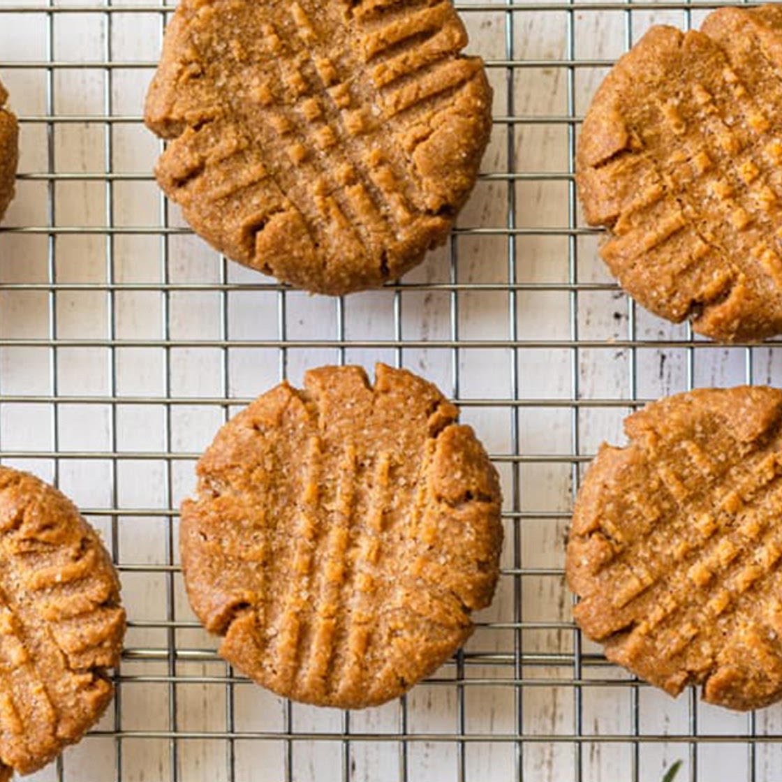 3-Ingredient Peanut Butter Cookies