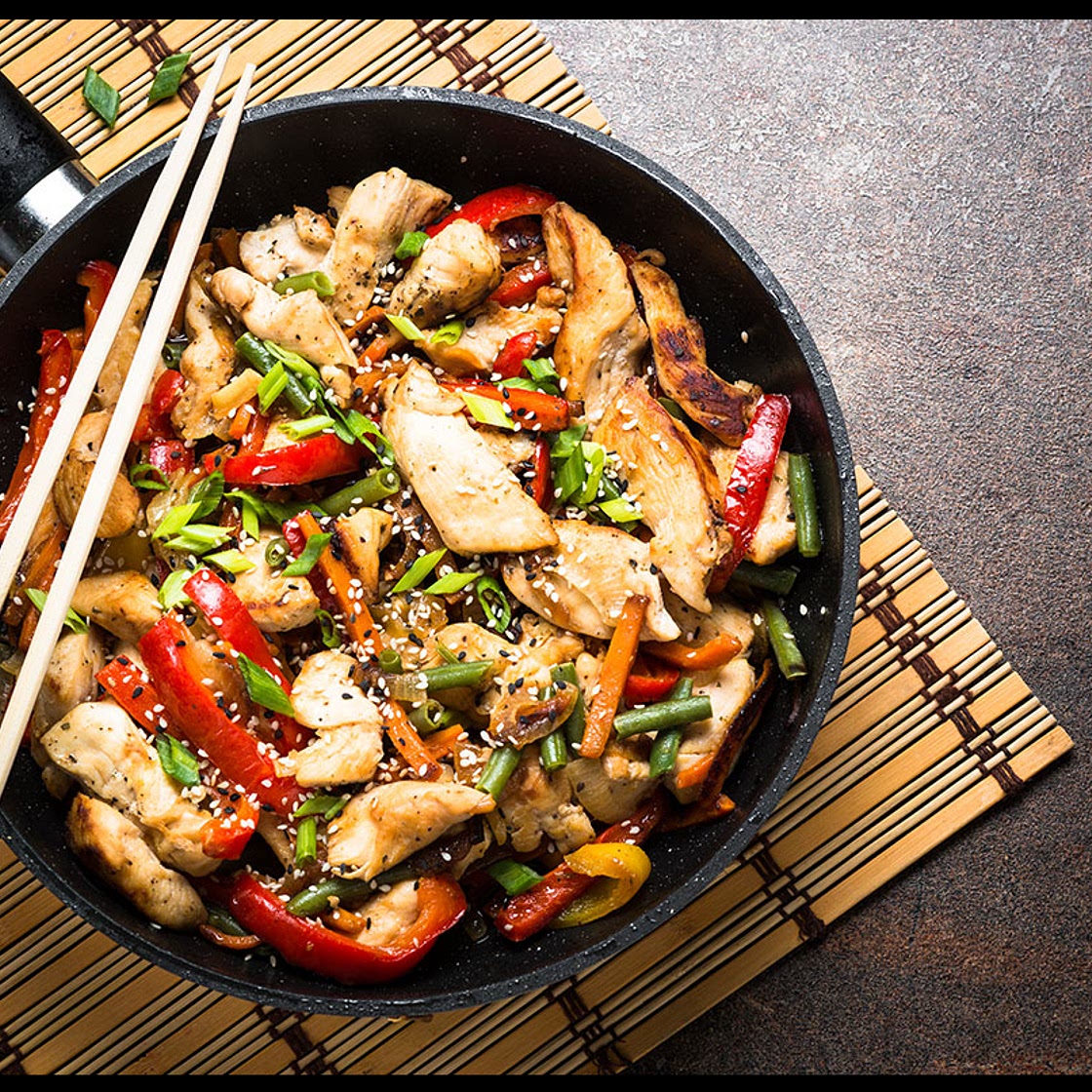 Simple Chicken Stirfry