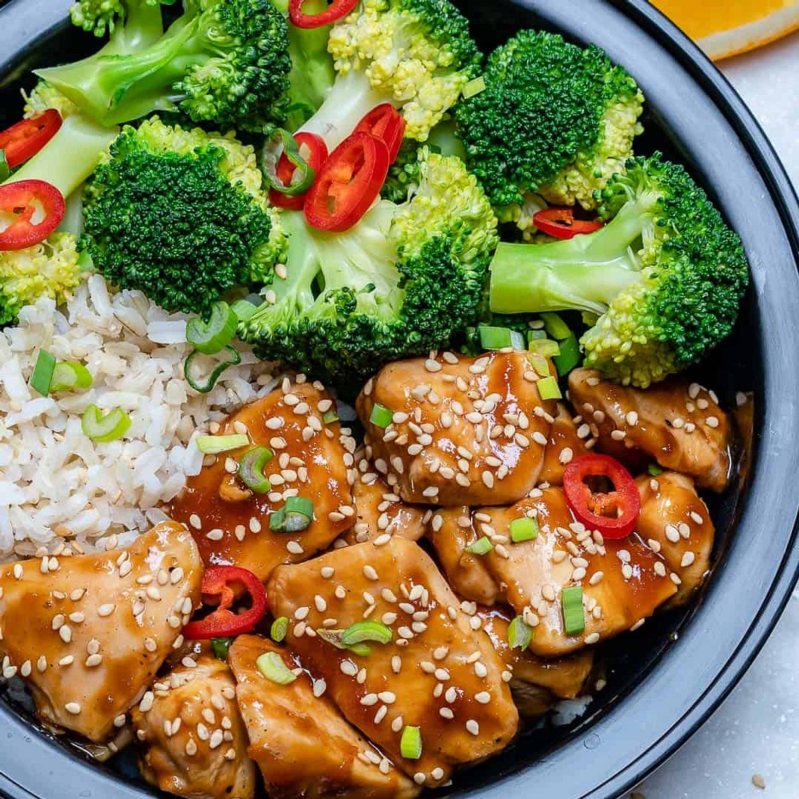 Teriyaki Chicken Meal Prep Bowl Recipe