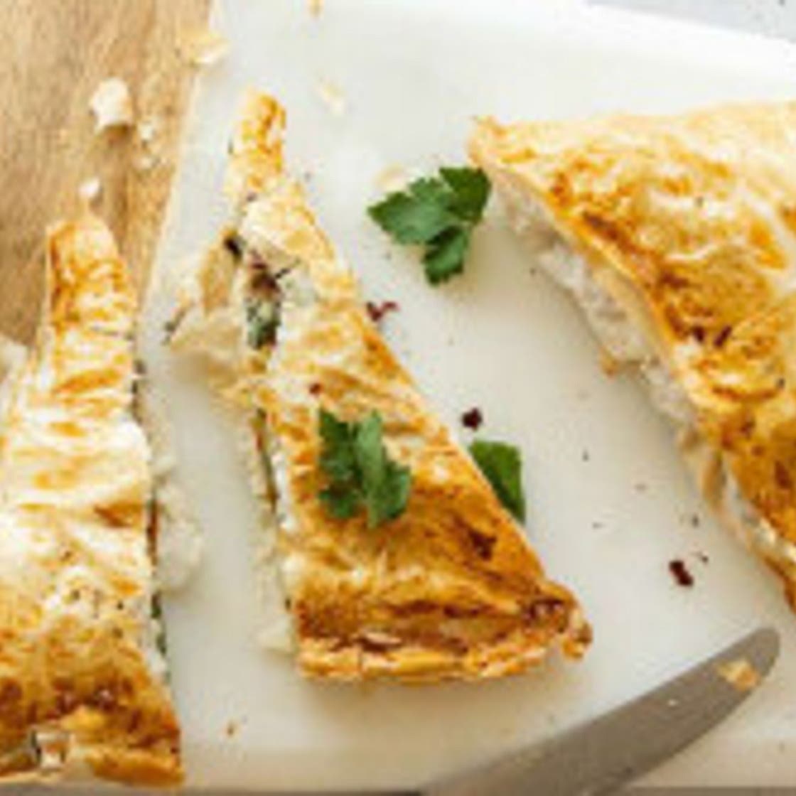 CHICKEN AND LEEK FILO