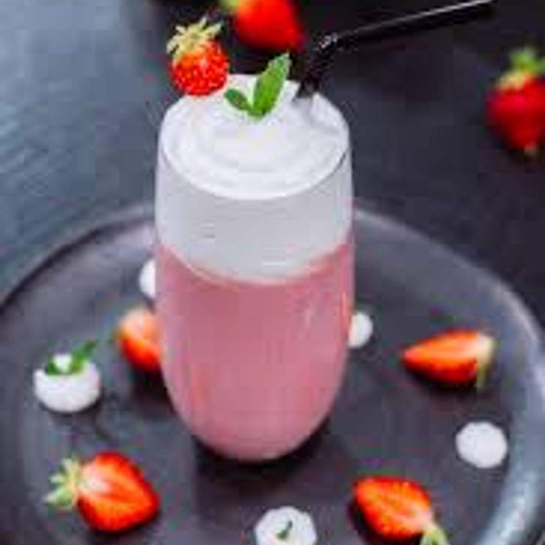 Milkshake à la fraise