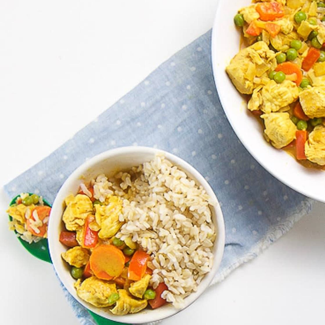 MILD CURRY CHICKEN & VEGGIES