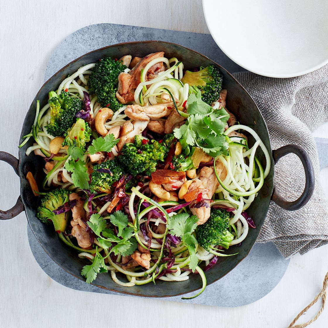 Easy keto chicken chow mein recipe