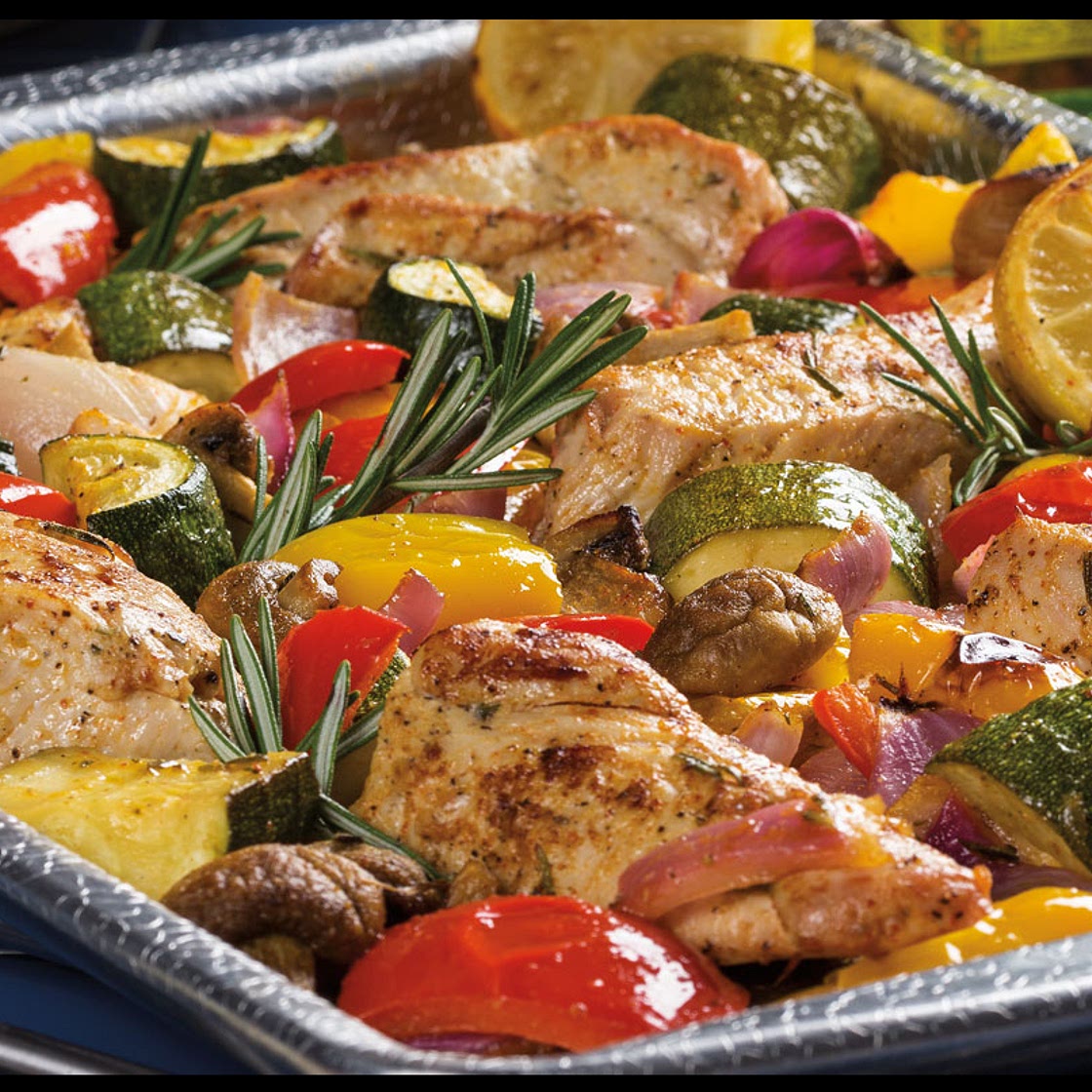 Sheet Pan Roasted Turkey and Veggies